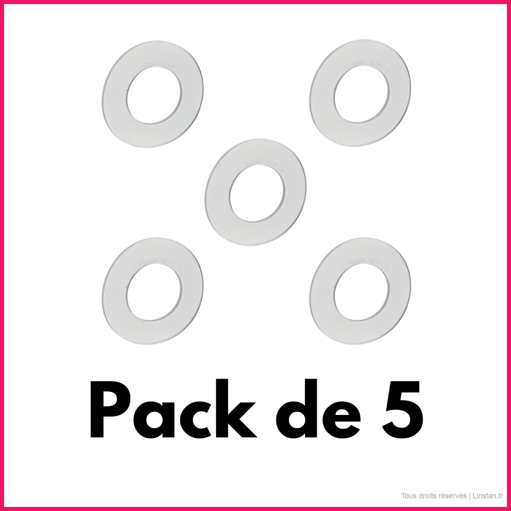 Joint d’étanchéité Grohe Réf 42310000 - 60x33x3 mm - Pour mécanisme AV1 | WC encastré Rapid SL, SLX