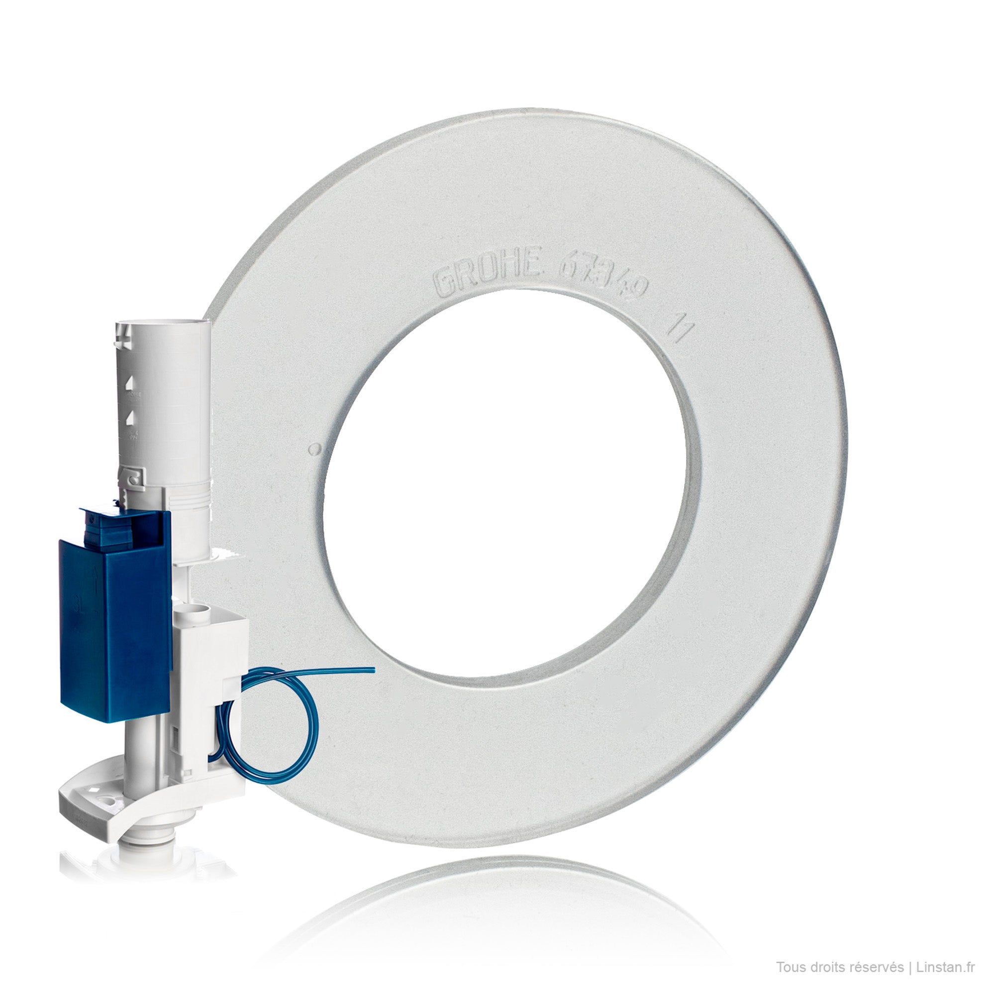 Joint d’étanchéité Grohe Réf 42310000 - 60x33x3 mm - Pour mécanisme AV1 | WC encastré Rapid SL, SLX