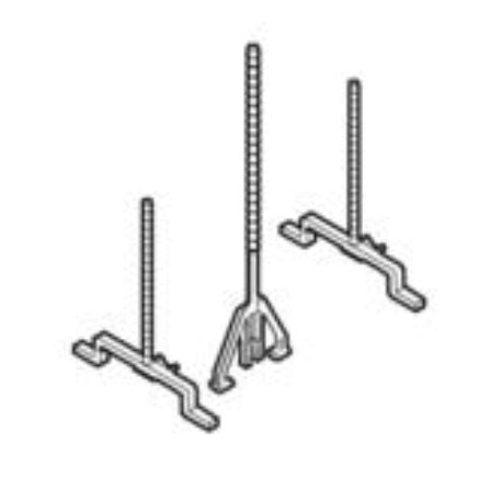 Extension kit for old Geberit plate | Ref: 240.087.00.1 | For NUVO concealed cistern from 1986 to 1994