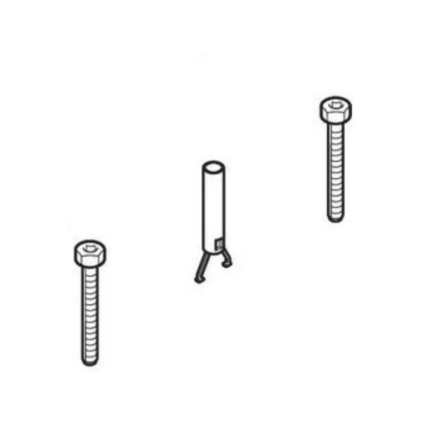 Kit de rallonge plaque 300T Geberit référence 240.180.00.1 réservoirs 110.620 / NUVO