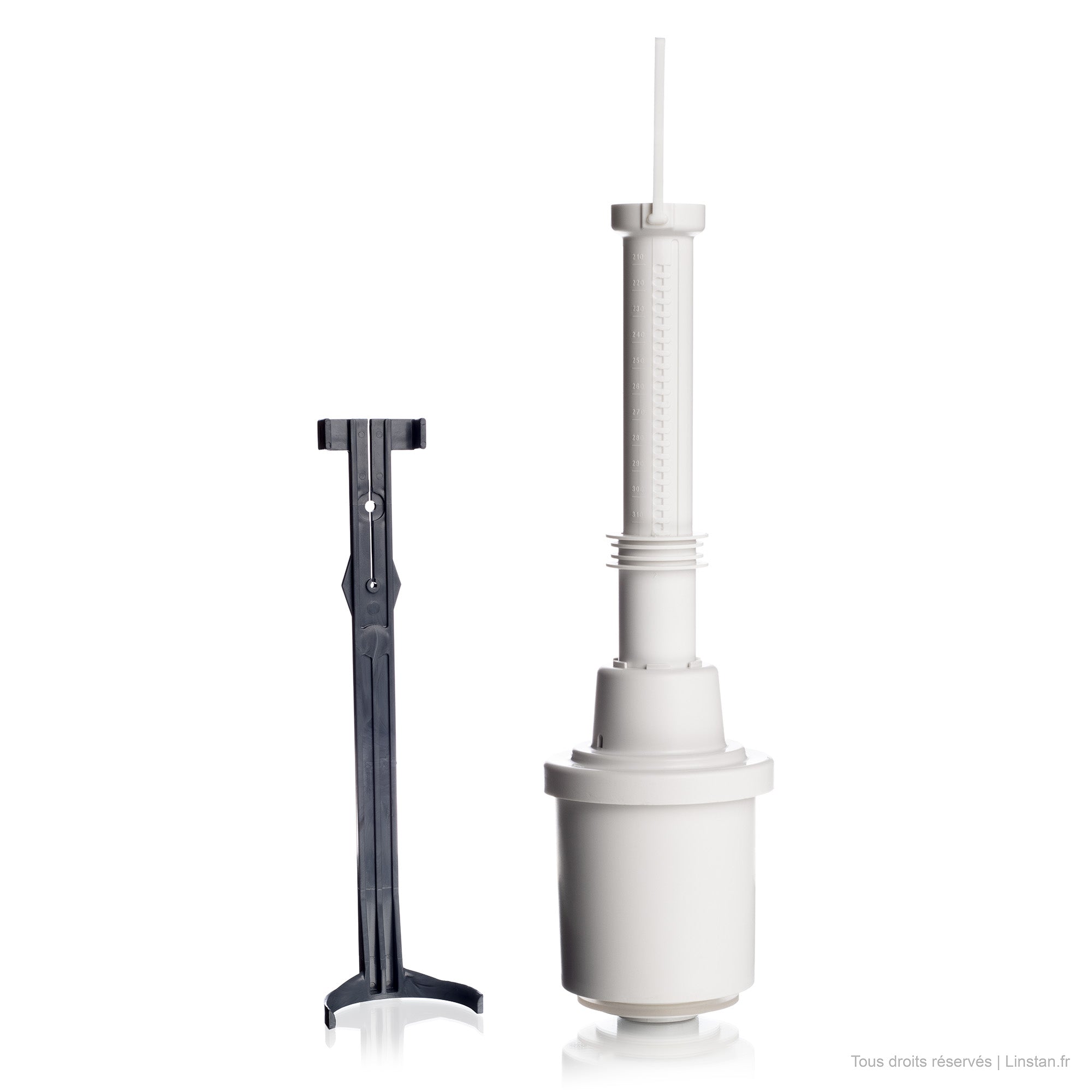 Geberit Einmengenspülung und Waschtisch | Ref: 240.114.00.1 und 240.195.00.1 | Für Twinline 12 UP130 Unterputzspülkasten