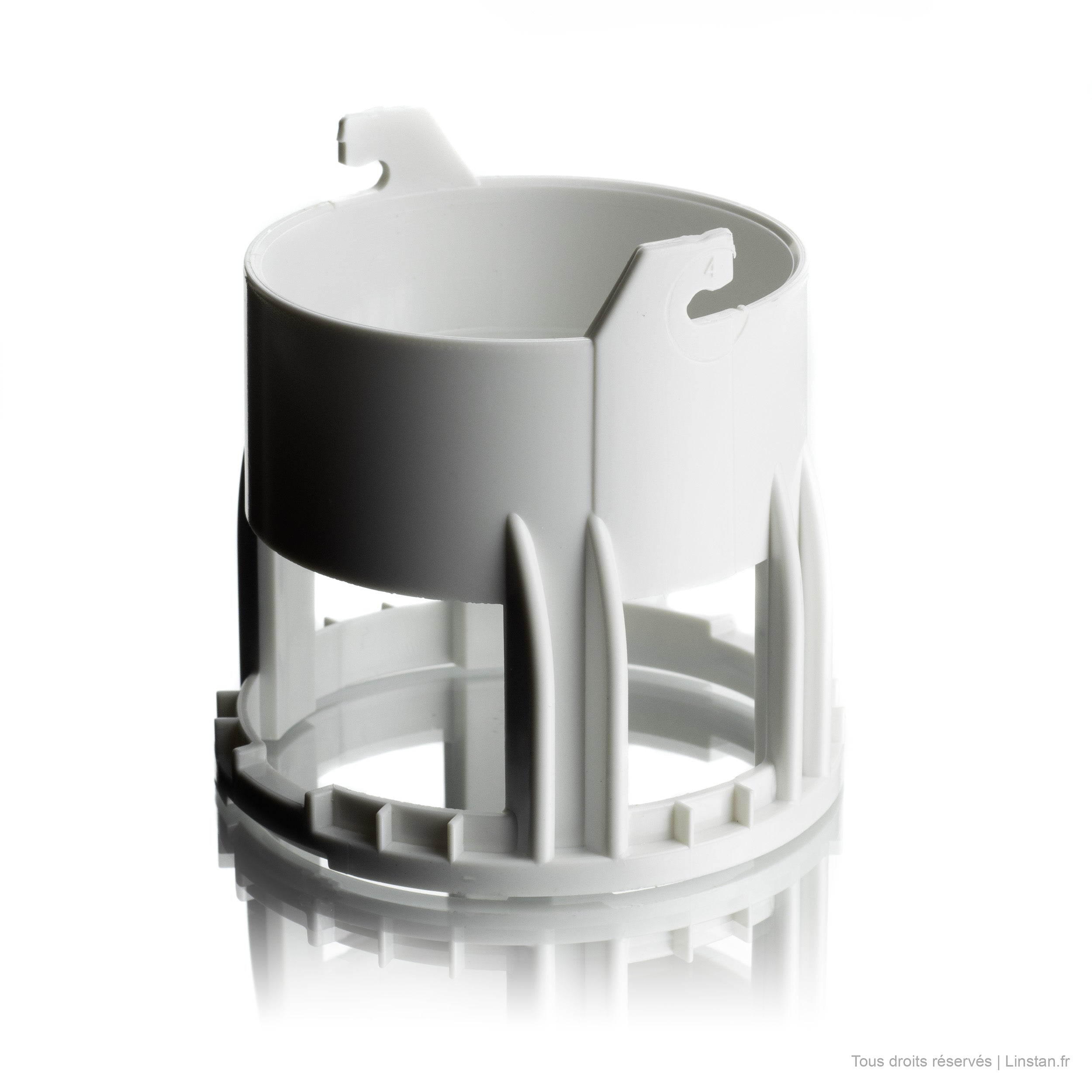 Regiplast / Oli flush mechanism, base and plate | Ref: KITCE705 | For Césame 70 built-in cisterns from 2016 / 2017