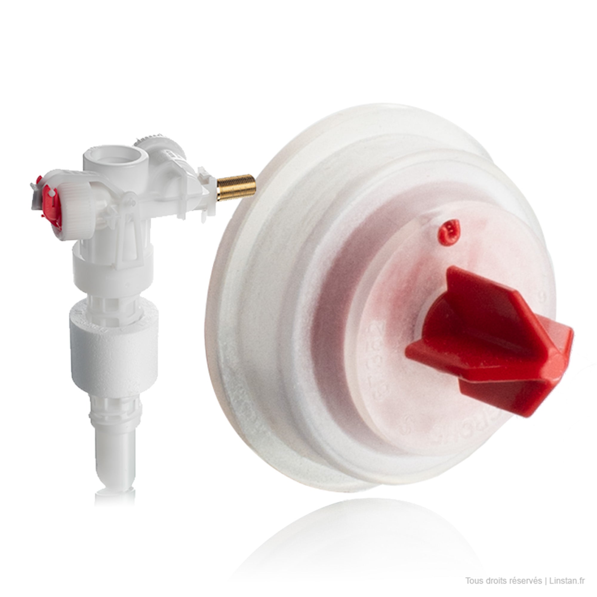 Joint membrane Grohe Réf 43733000 - Pour robinet flotteur | WC encastré et apparent
