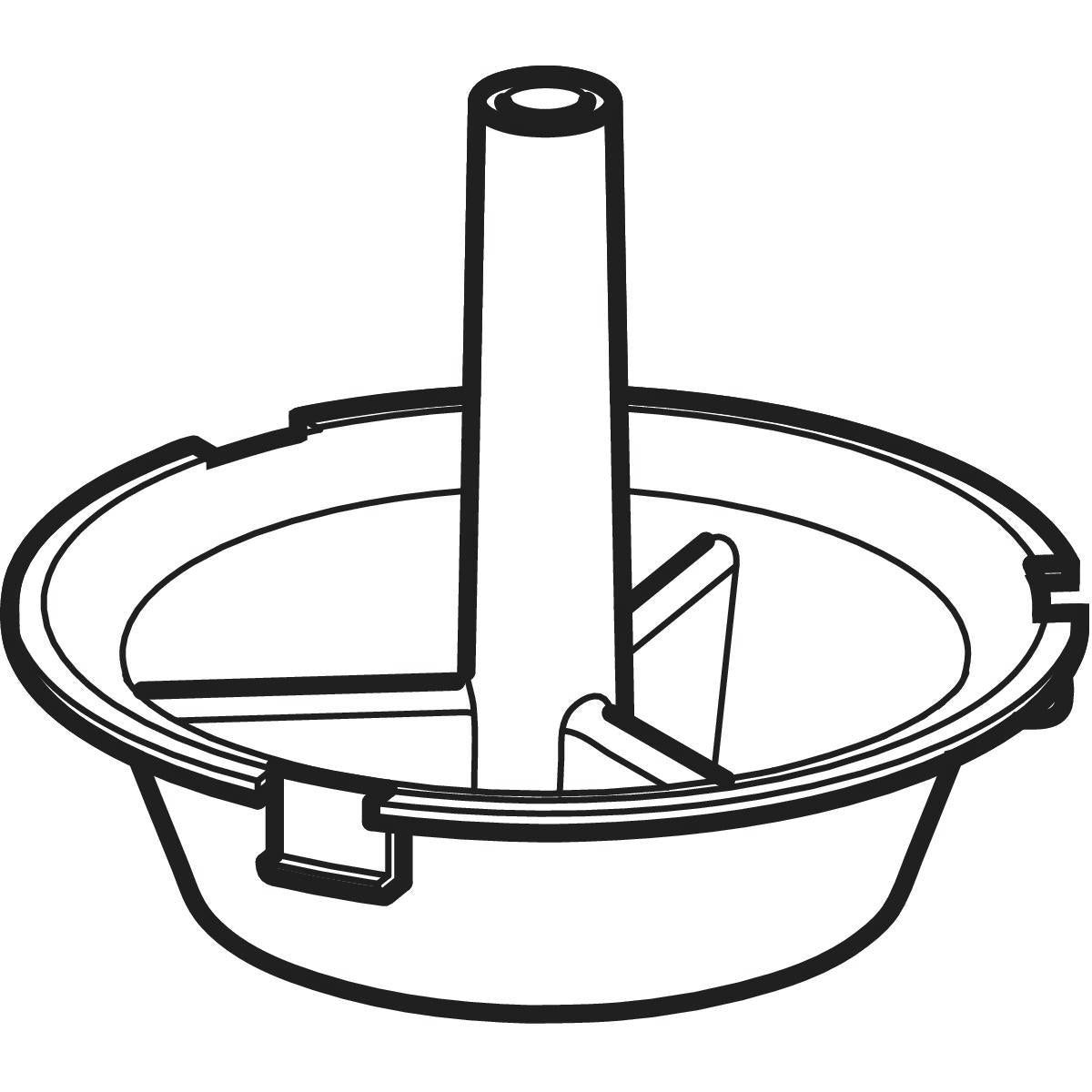 Modérateur de débit, anti-éclaboussure | Réf: 243.843.00.1 | Pour réservoir apparent AP123