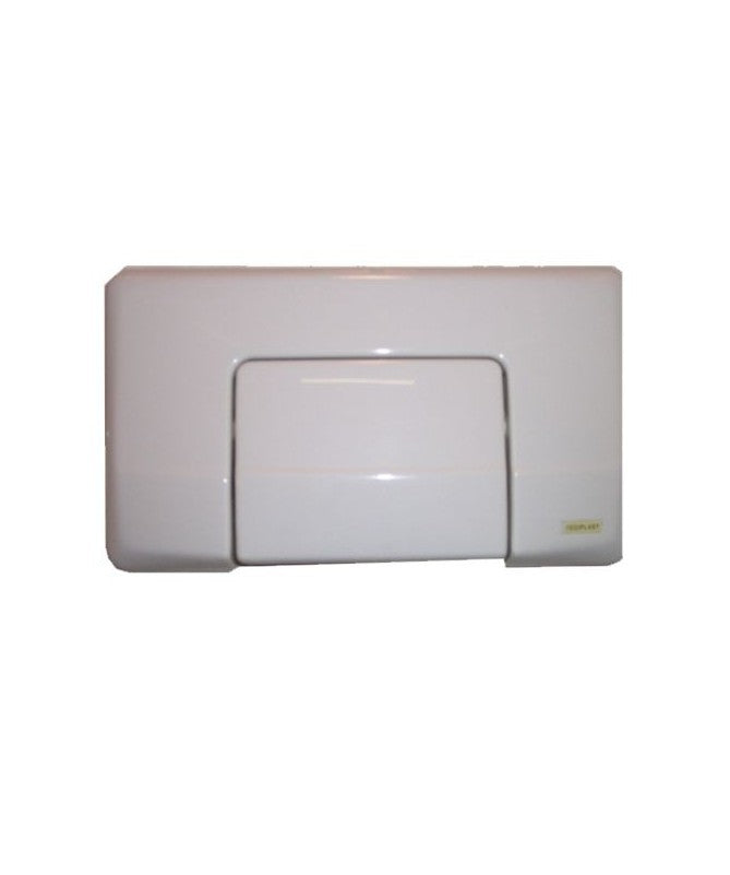 Plaque de déclenchement à levier Regiplast / Oli | Réf: 1600B | Finition blanche