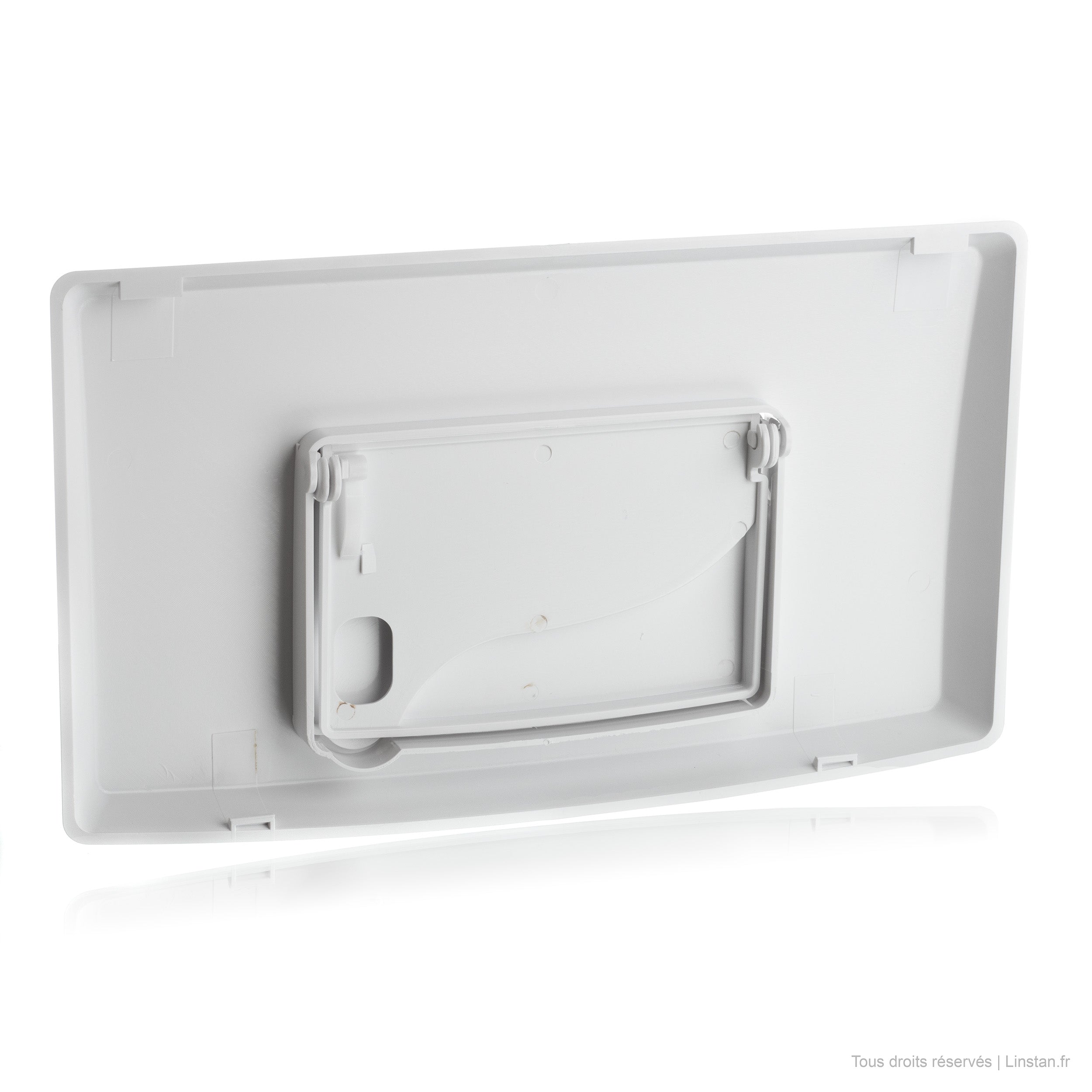 Plaque de commande Bâti 500 Siamp | Réf: 34 0152 10 | Finition blanche