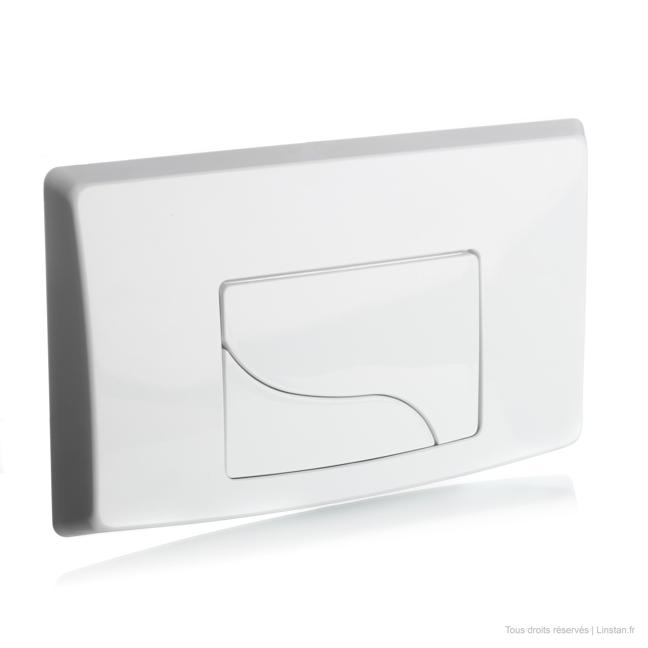 Plaque de commande Bâti 500 Siamp | Réf: 34 0152 10 | Finition blanche