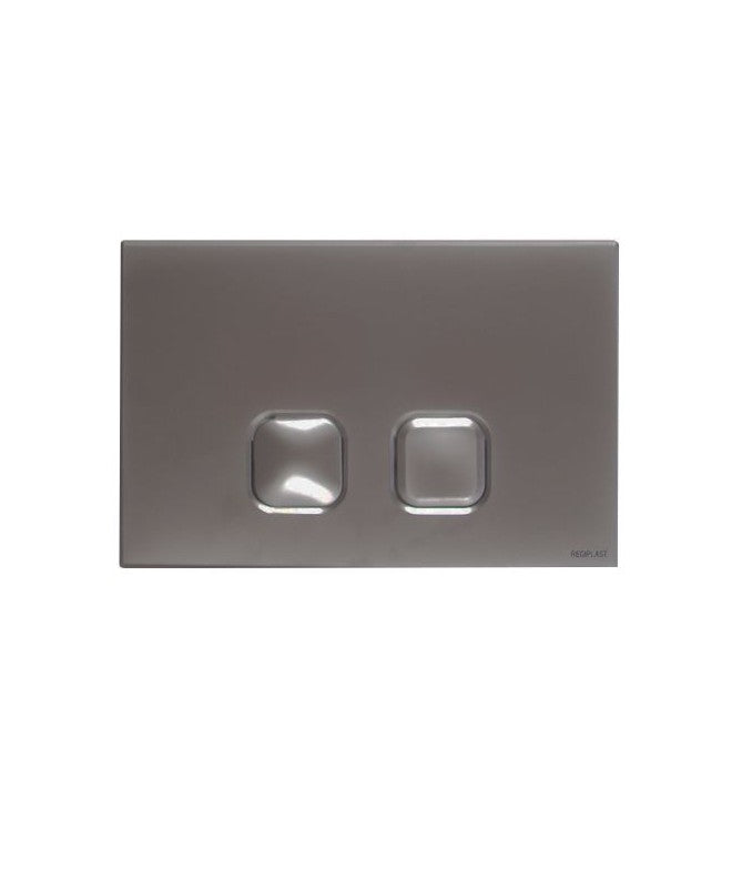 Regiplast / Oli Plain Series Flush Plate | Ref: 183M | Matte Chrome Finish
