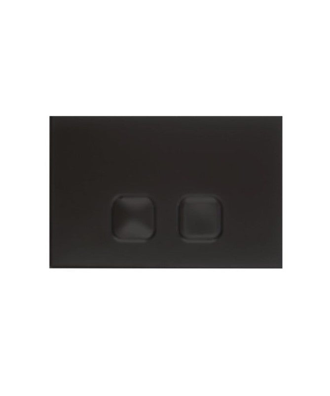 Regiplast / Oli Plain Series Flush Plate | Ref: 183N | Matte Black Finish
