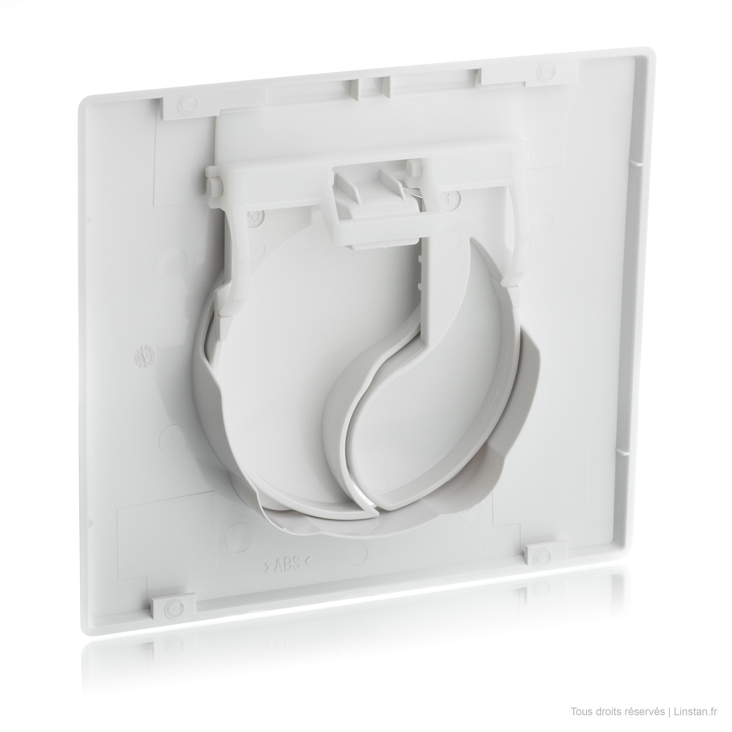 Siamp Ying Yang control plate | Ref: 31 1800 10 | White finish
