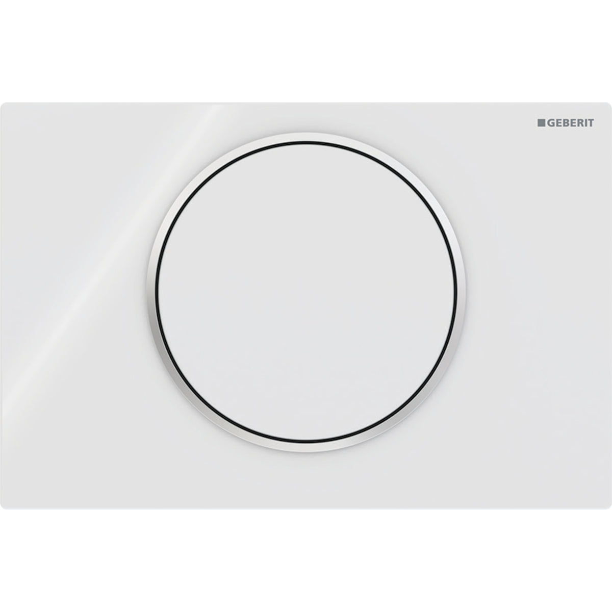 Plaque de déclenchement, Sigma10 Geberit | 4 Finitions blanches