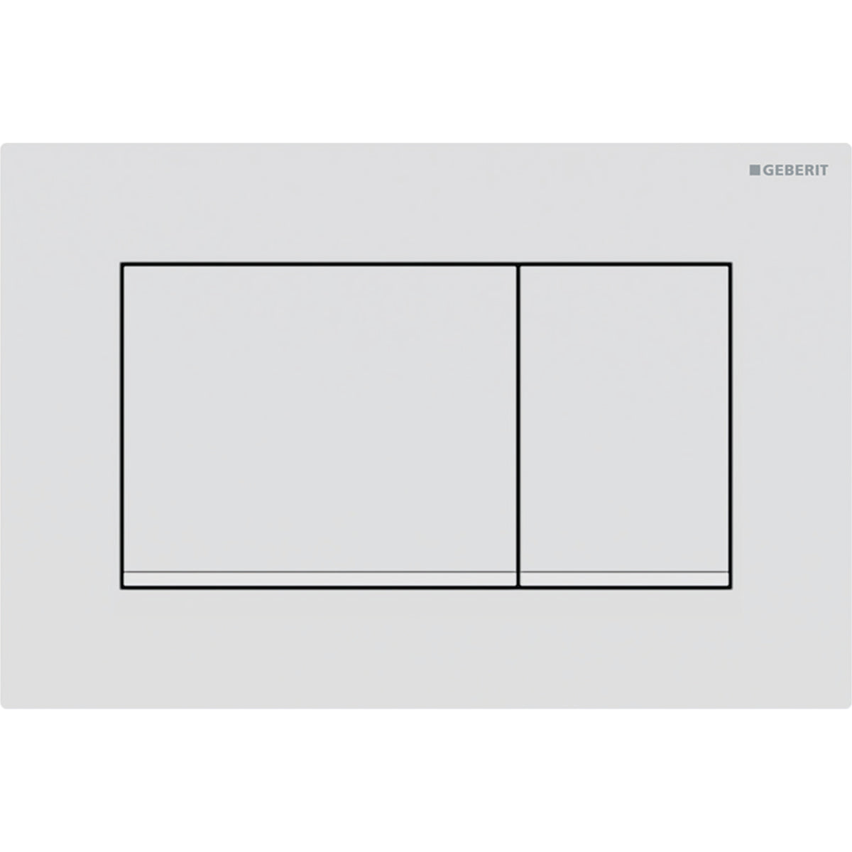 Geberit Sigma30 Betätigungsplatte | 5 weiße Ausführungen