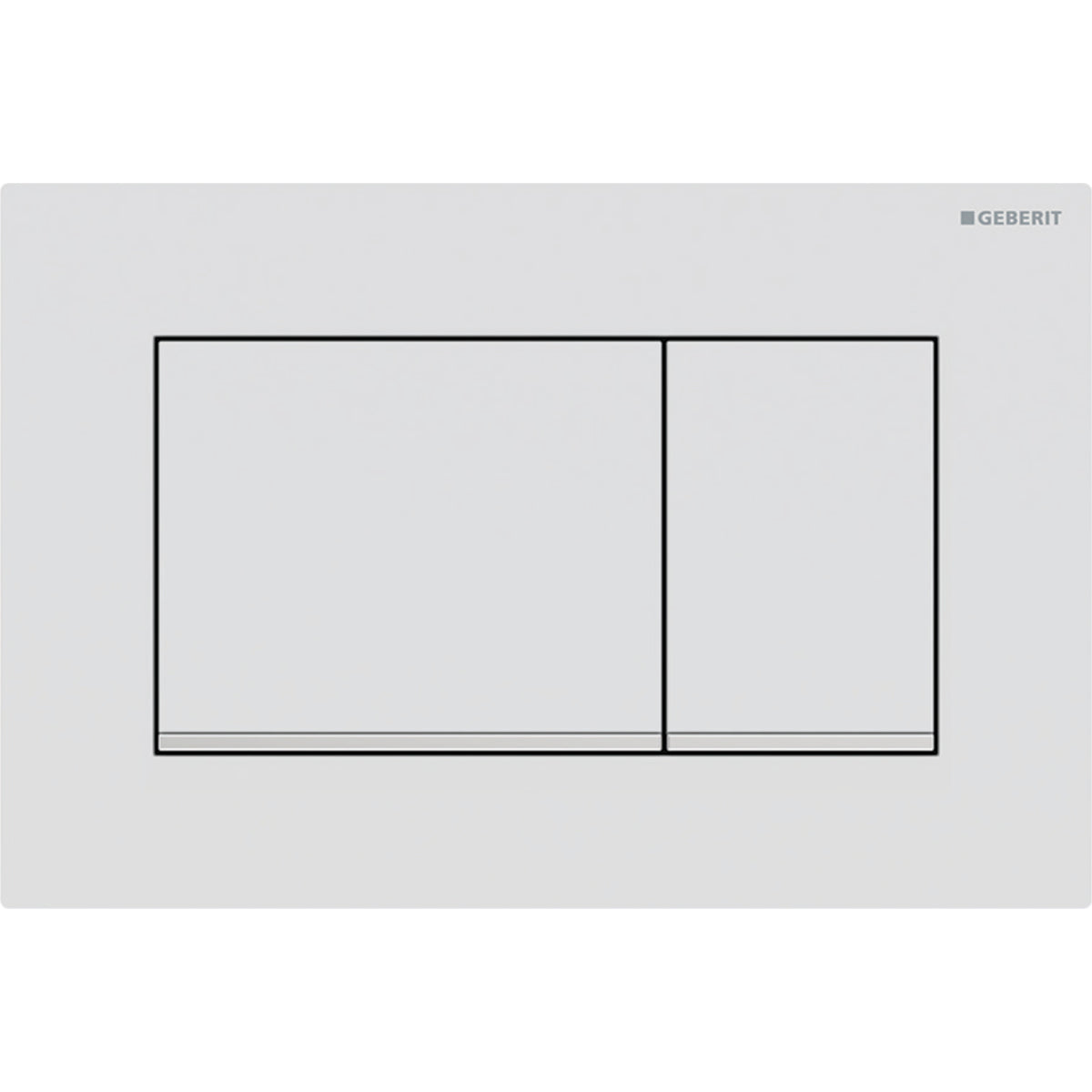Geberit Sigma30 Betätigungsplatte | 5 weiße Ausführungen
