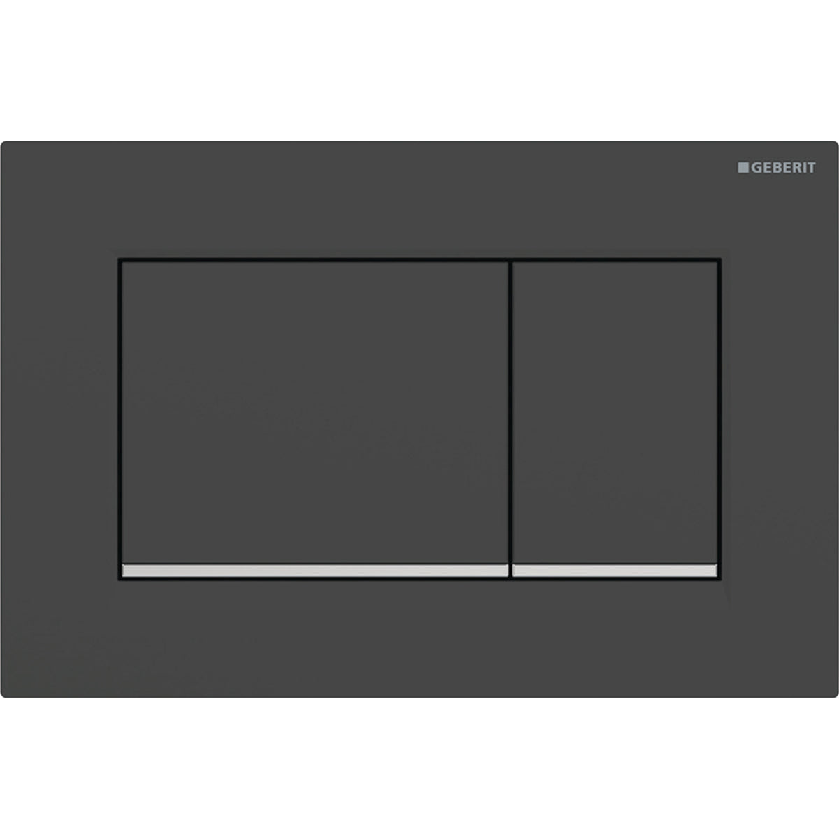 Plaque de déclenchement Sigma30 Geberit | 4 Finitions noires