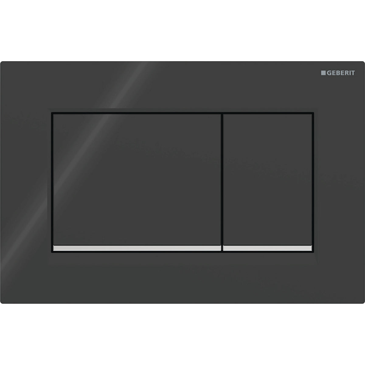 Plaque de déclenchement Sigma30 Geberit | 4 Finitions noires