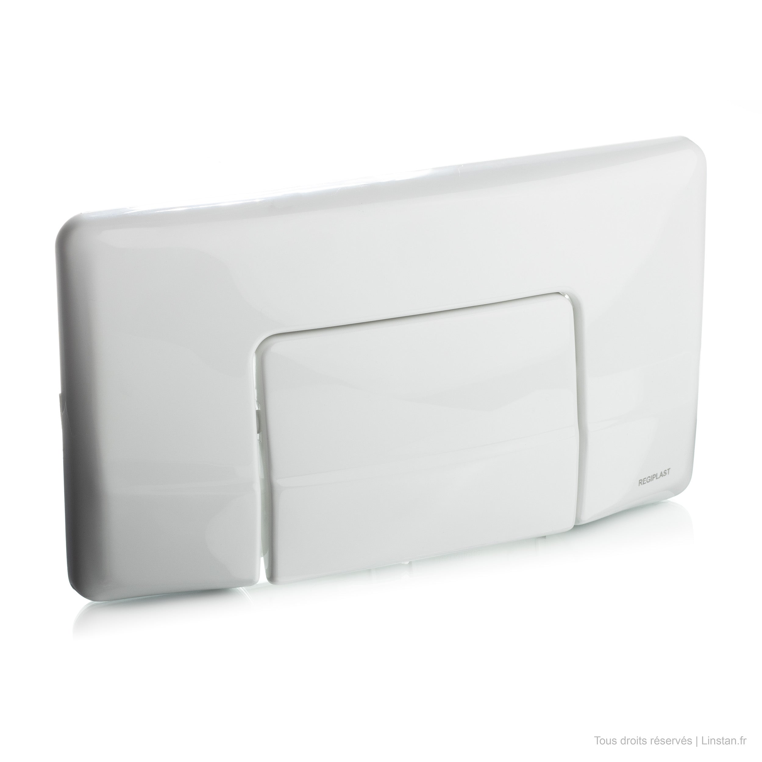 Regiplast / Oli flush plate | Ref: 1600BV2000 | White finish