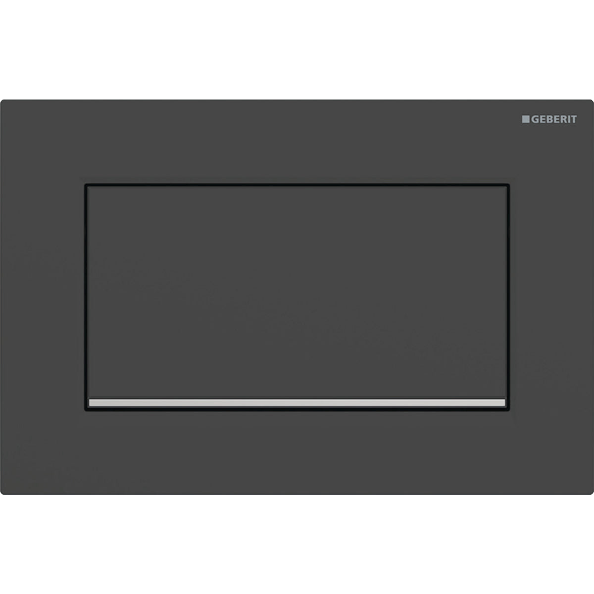Plaque de déclenchement simple touche, Sigma30 Geberit | Réf: 115.893.14.1 | Finition noire