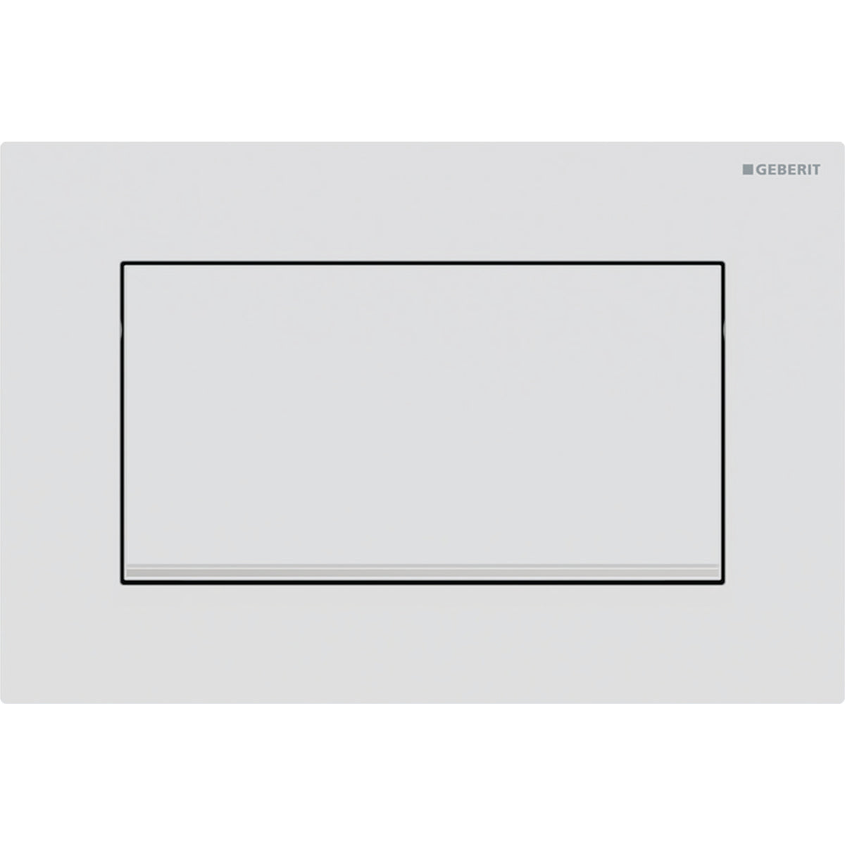 Single-button flush plate, Sigma30 Geberit | 2 white finishes