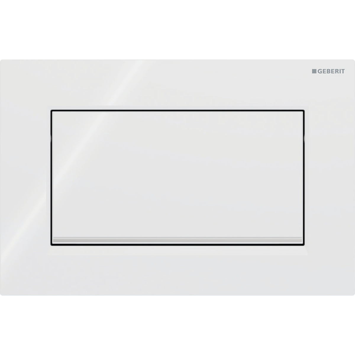 Single-button flush plate, Sigma30 Geberit | 2 white finishes