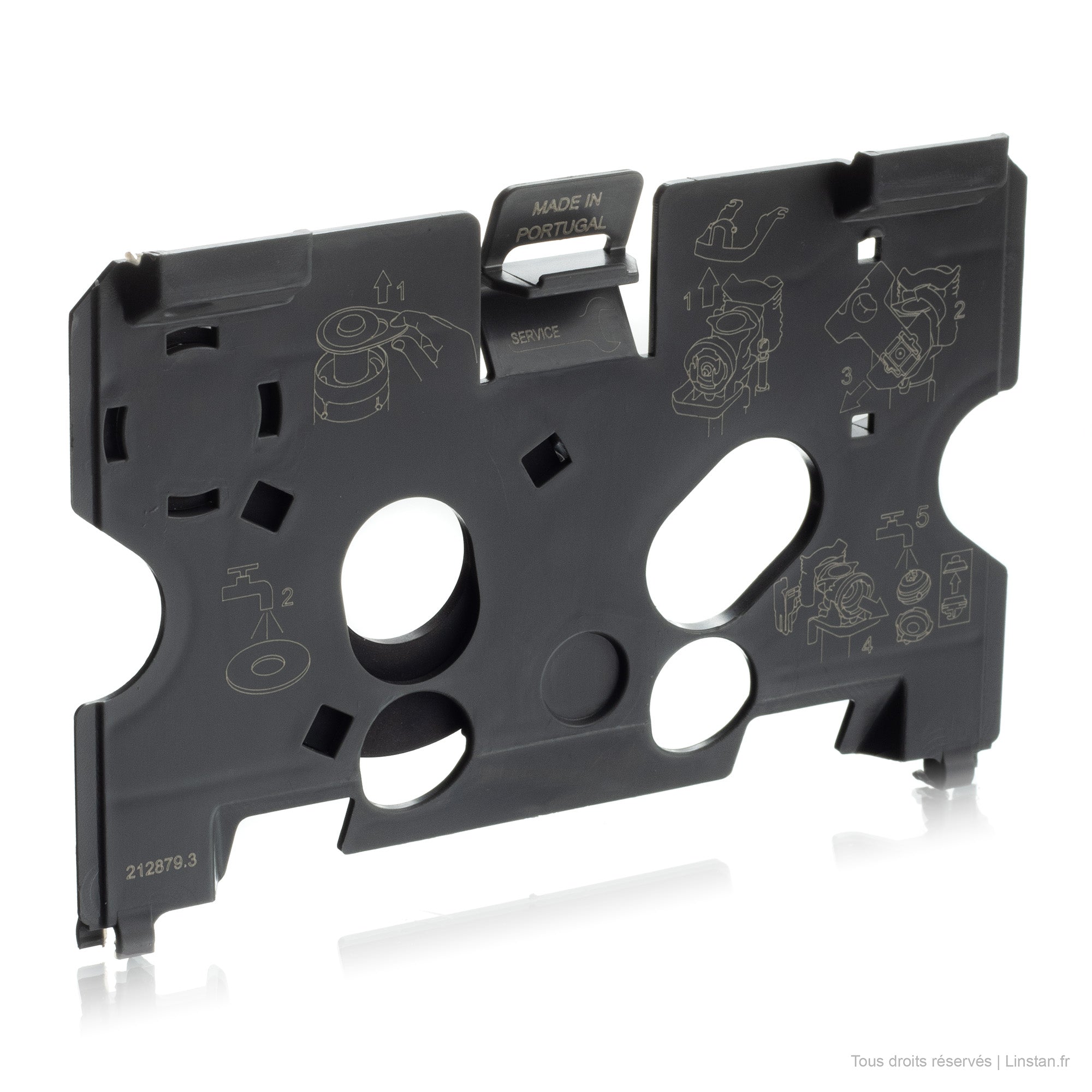 Regiplast / Oli cover plate | Ref: 740009 | For built-in cisterns