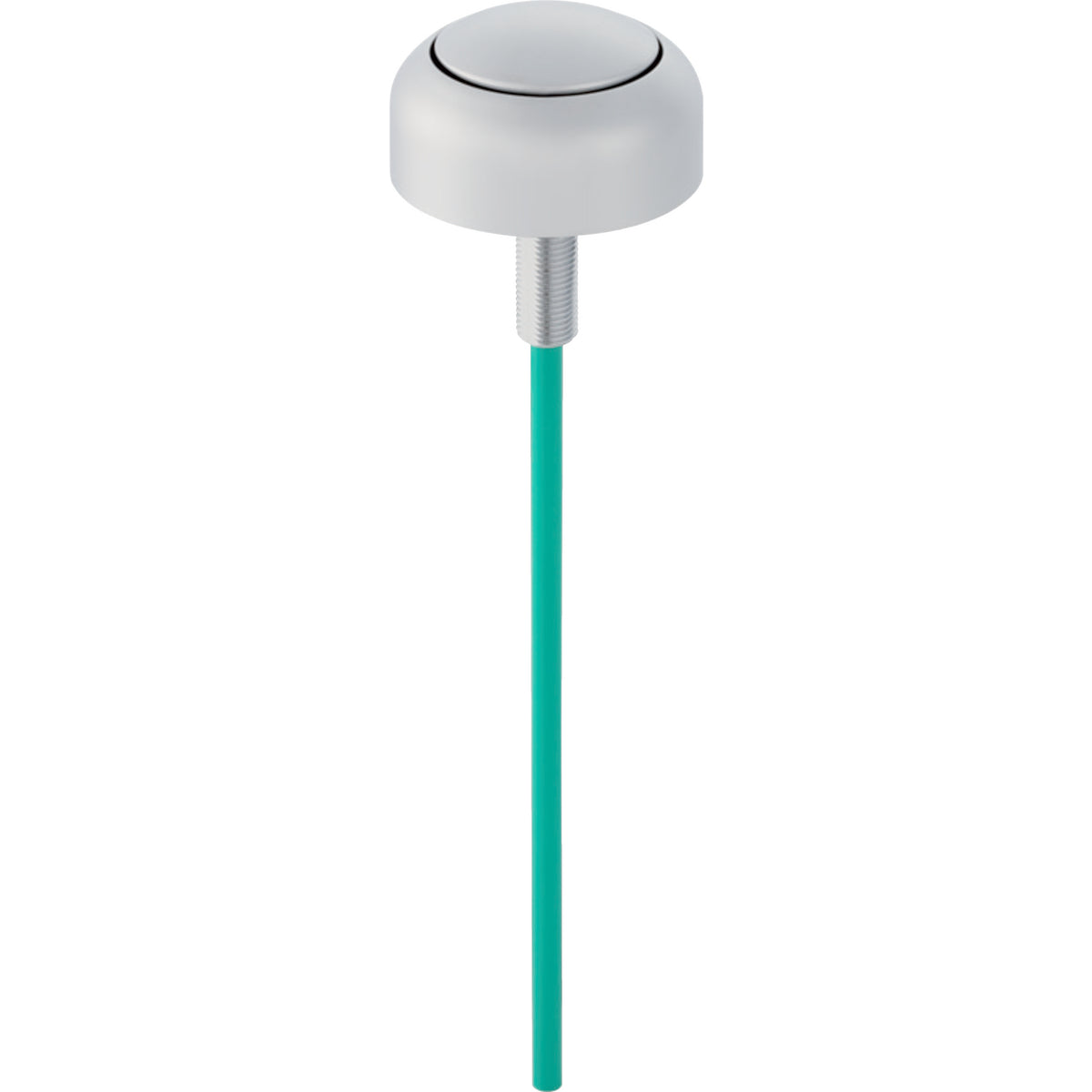 Bouton poussoir simple touche Geberit, chromé brillant | Réf 240.164.21.1 | Pour mécanisme Type 220