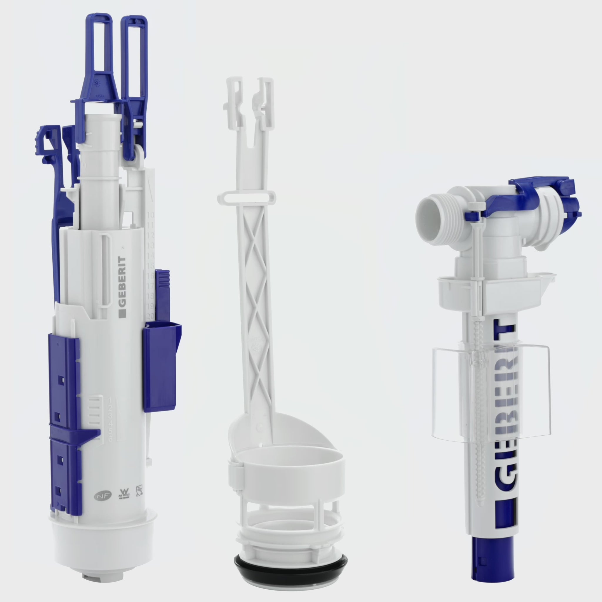 Commande la chasse d'eau complète Geberit Réf 244.820.00.1 Linstan