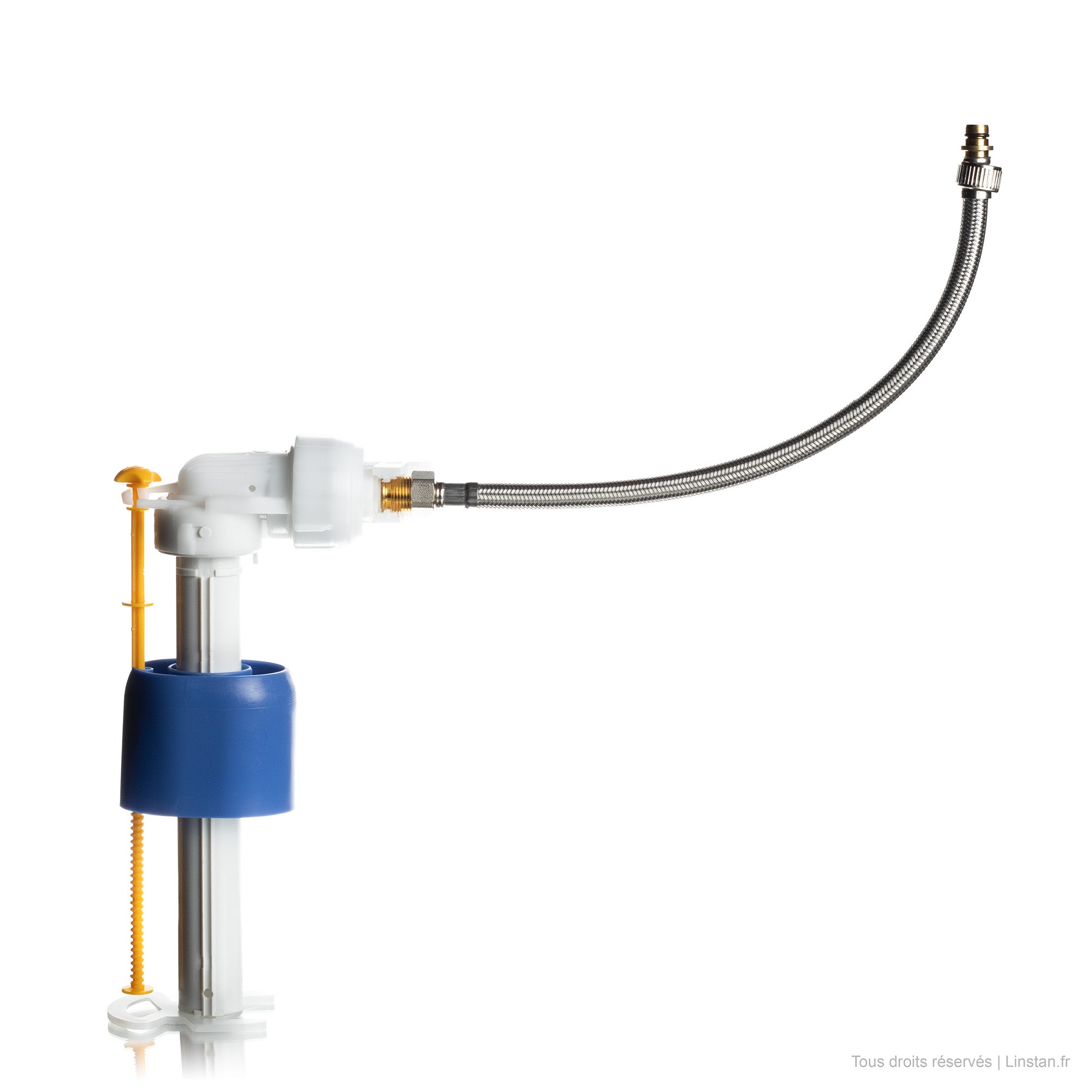Allia float valve with hose and mounting bracket | Ref: 16247700 | For Toilet'o tank