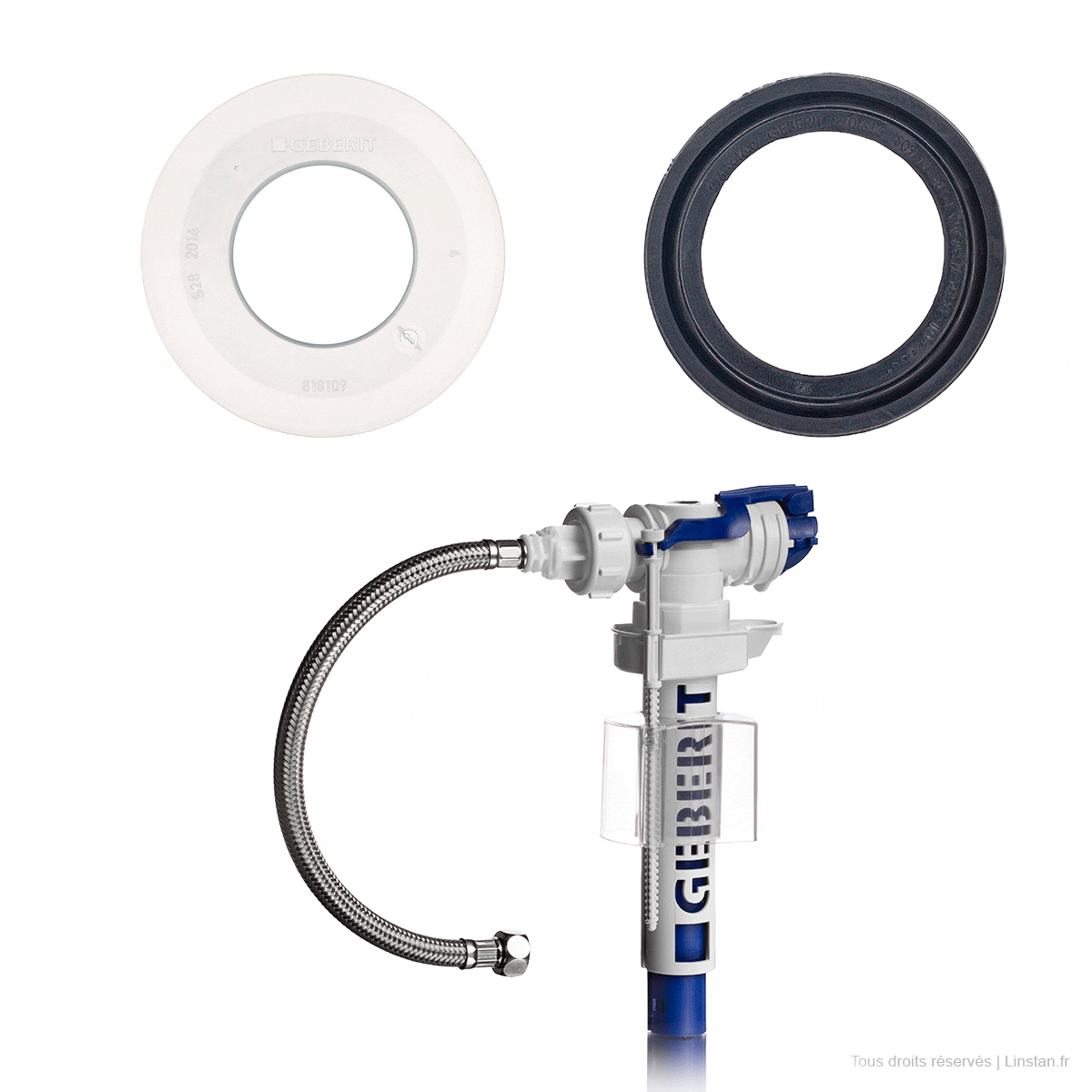 Geberit Optimal Trio für Toilettenlecks | Twinline 12 Doppel-Touch | #3