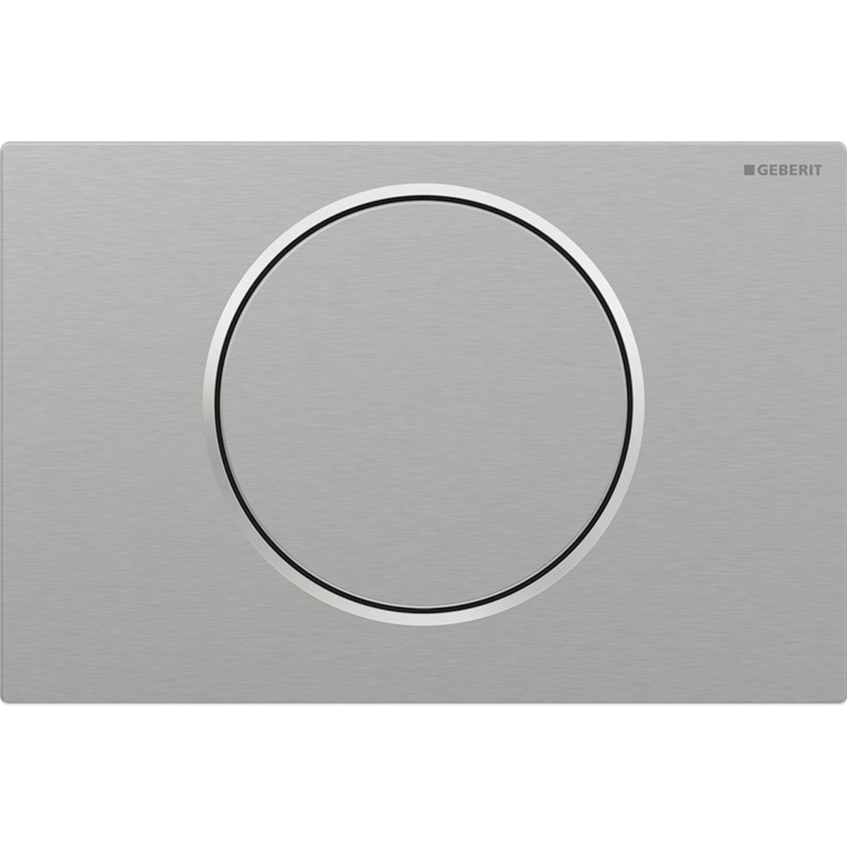 Plaque de déclenchement, Sigma10 Geberit | Réf: 115.758.SN.5 | Finition acier inoxydable brossé