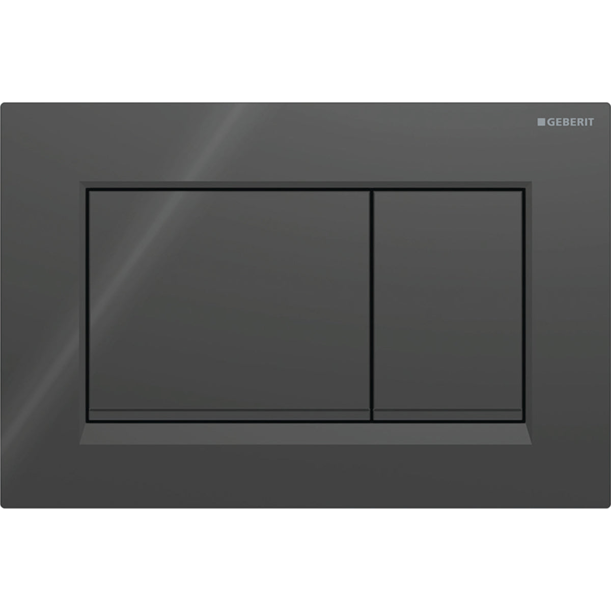 Plaque de déclenchement Sigma30 Geberit | 4 Finitions noires
