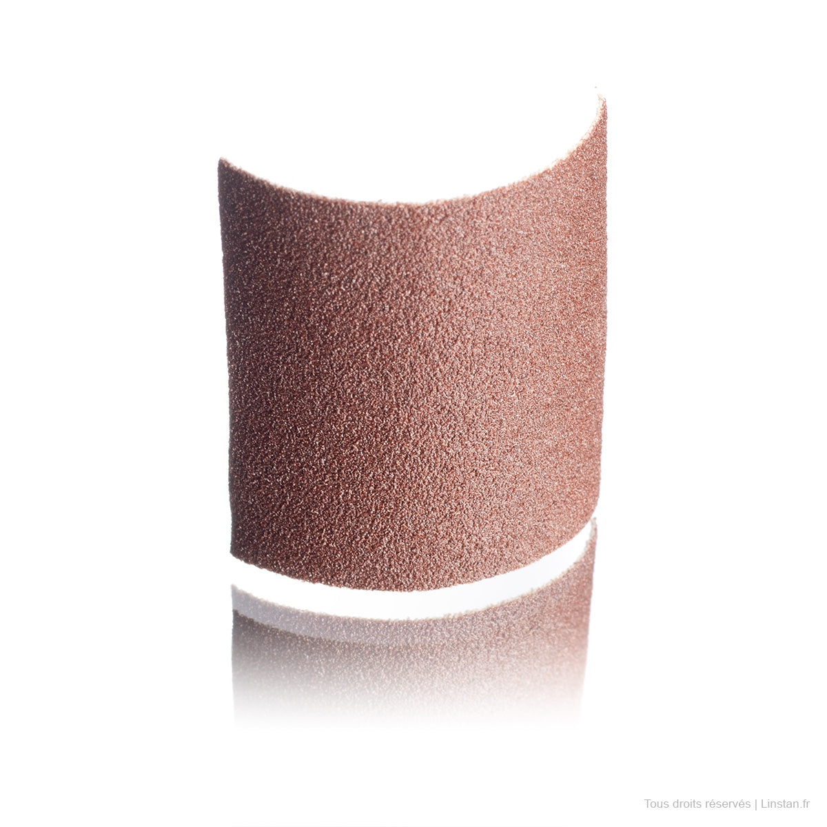 Toile émeri grain fin 100 | Pour nettoyer les raccords | Dimensions 4 x 4 cm