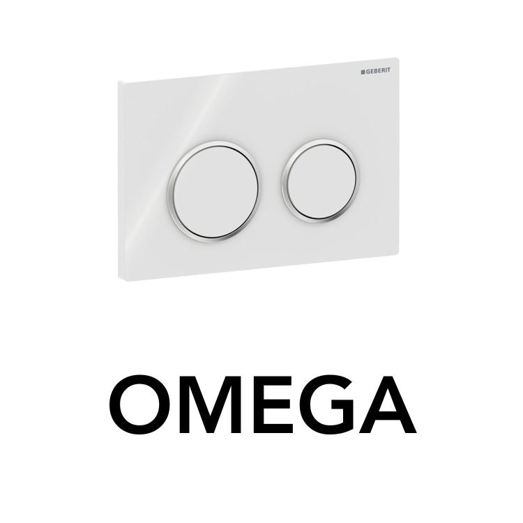 Plaques de déclenchement OMEGA 12 Geberit