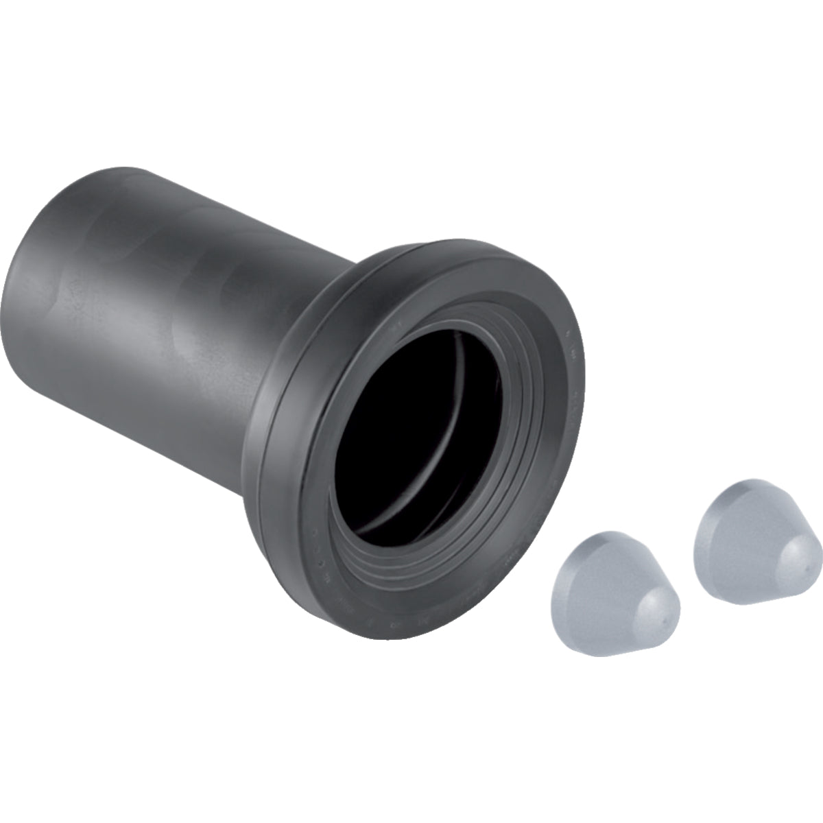 Tuyaux de liaison pour l'évacuation 90mm diam. Geberit | Réf: 152.425.46.1 |  Longueur 18,5 cm + kit d'écrou