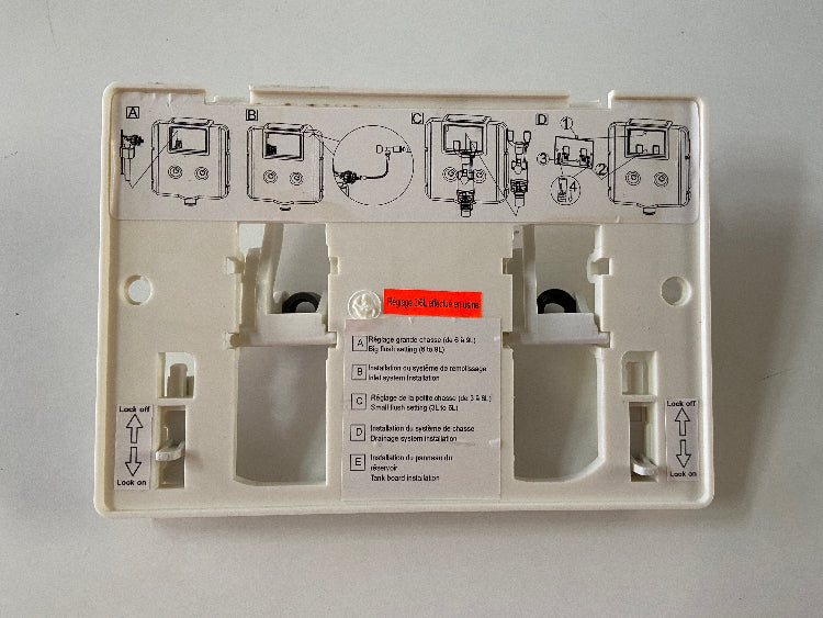 Godart back plate | Ref: 3660074001388 | For Everest 2 tanks