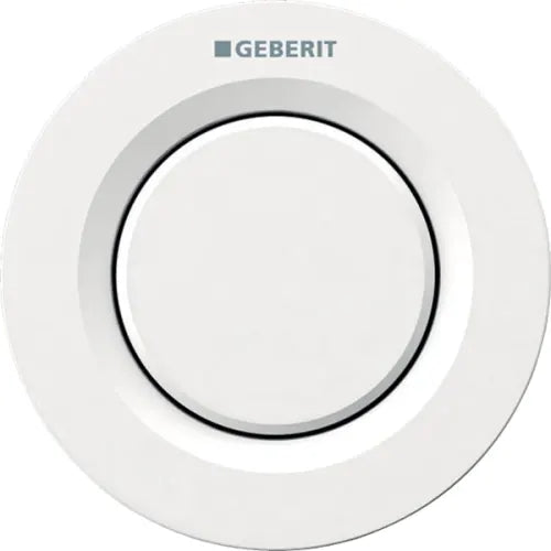 Kit de commande déportée pneumatique Type 01 Geberit, pour rinçage simple touche | Réf : 116.040.11.1 | Finition blanc alpin