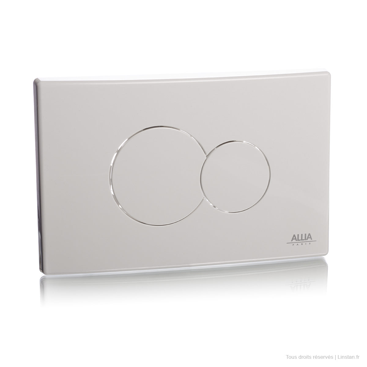 Plaque de commande COMBO Allia | Réf: 16294700 | Finition blanche