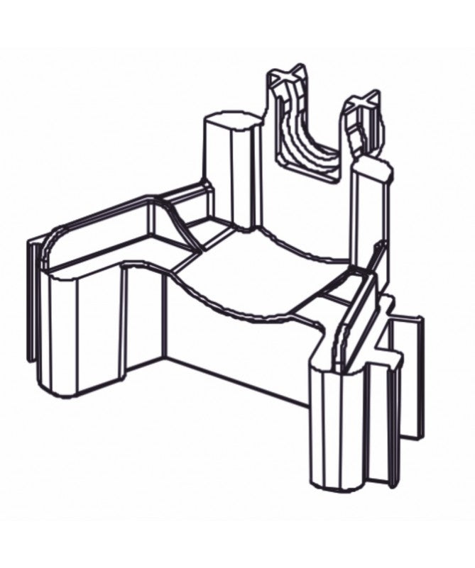 Clips support pour robinet flotteur Regiplast / Oli | Réf: 750001 | Pour réservoir encastré EVO 672 et EVO 673