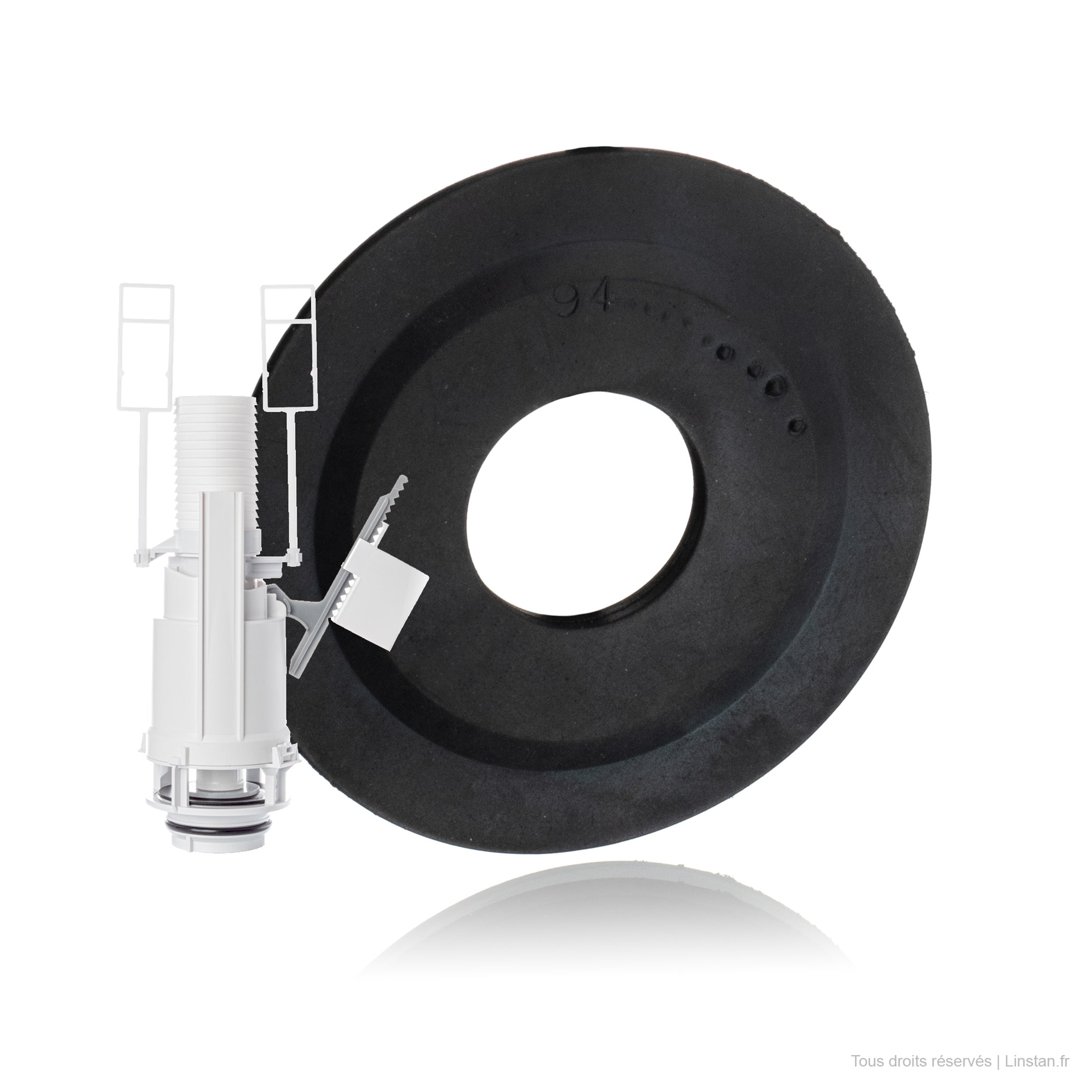 Valve mechanism seal Ø 72mm x 23mm Siamp | Ref: 34 2332 01 | For built-in and exposed cisterns