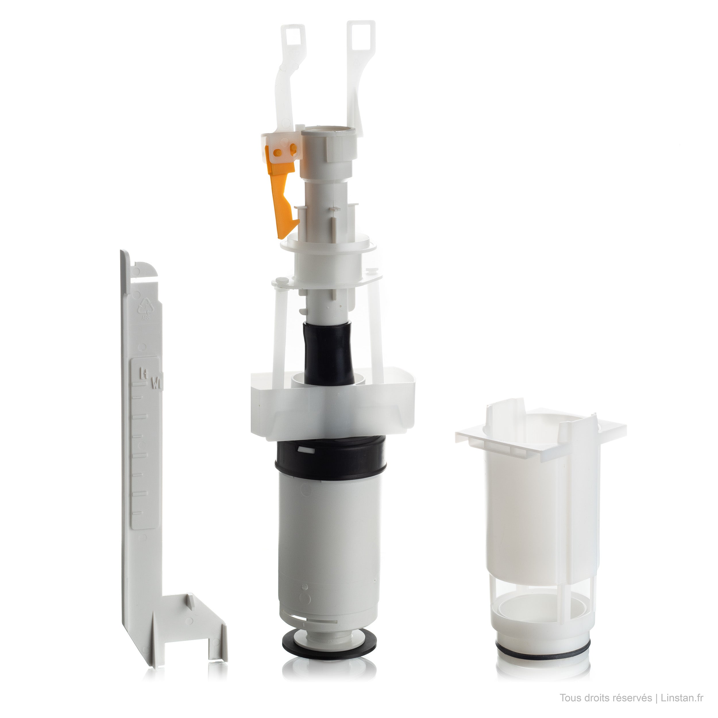 Mécanisme de chasse Regiplast / Oli | Réf: 037106 | Pour réservoirs encastrés Eurofutura 600 V 2000, 600, 620 et 601