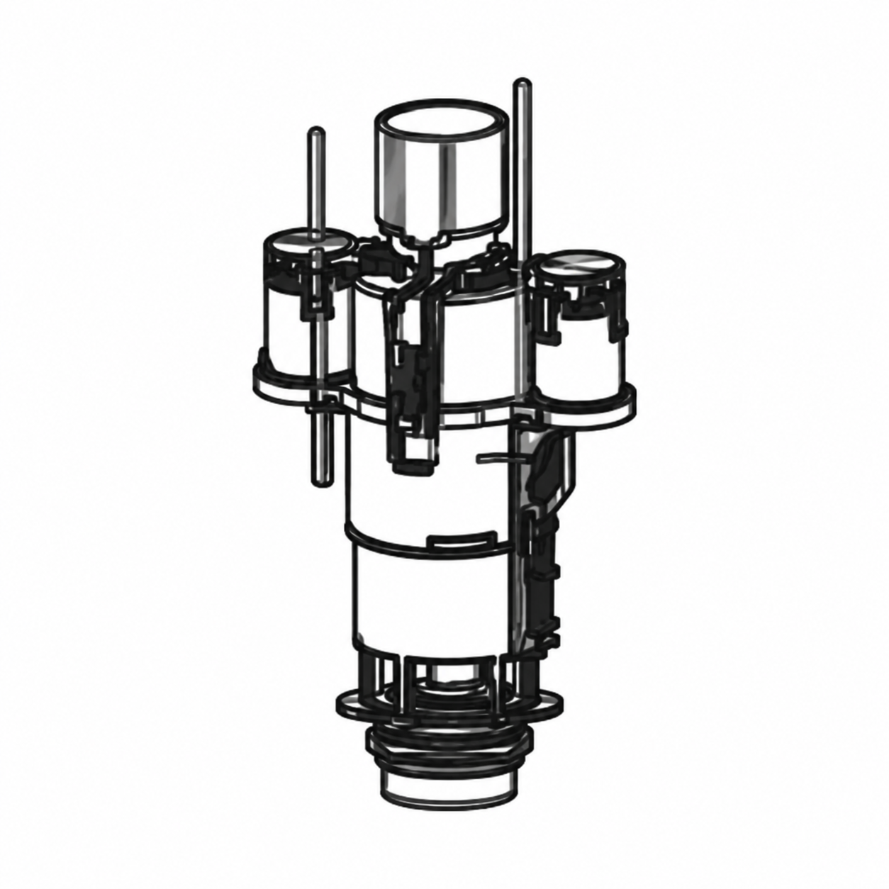 Mécanisme de chasse pneumatique GT Siamp | Réf 32339007 | Pour réservoir Verso 350