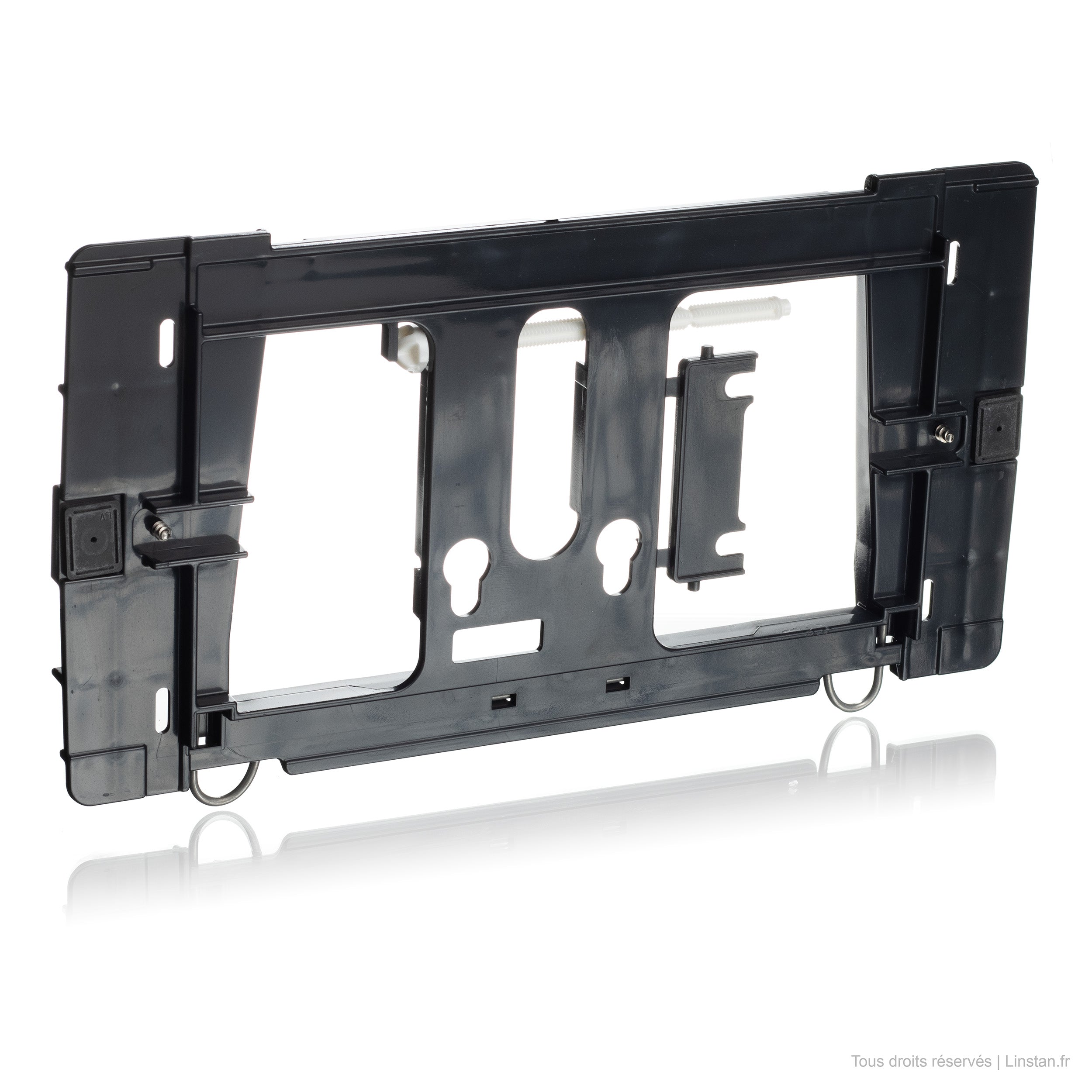 Geberit Twinline30 flush plate | Ref: 115.899.JQ.1 | Matt chrome finish