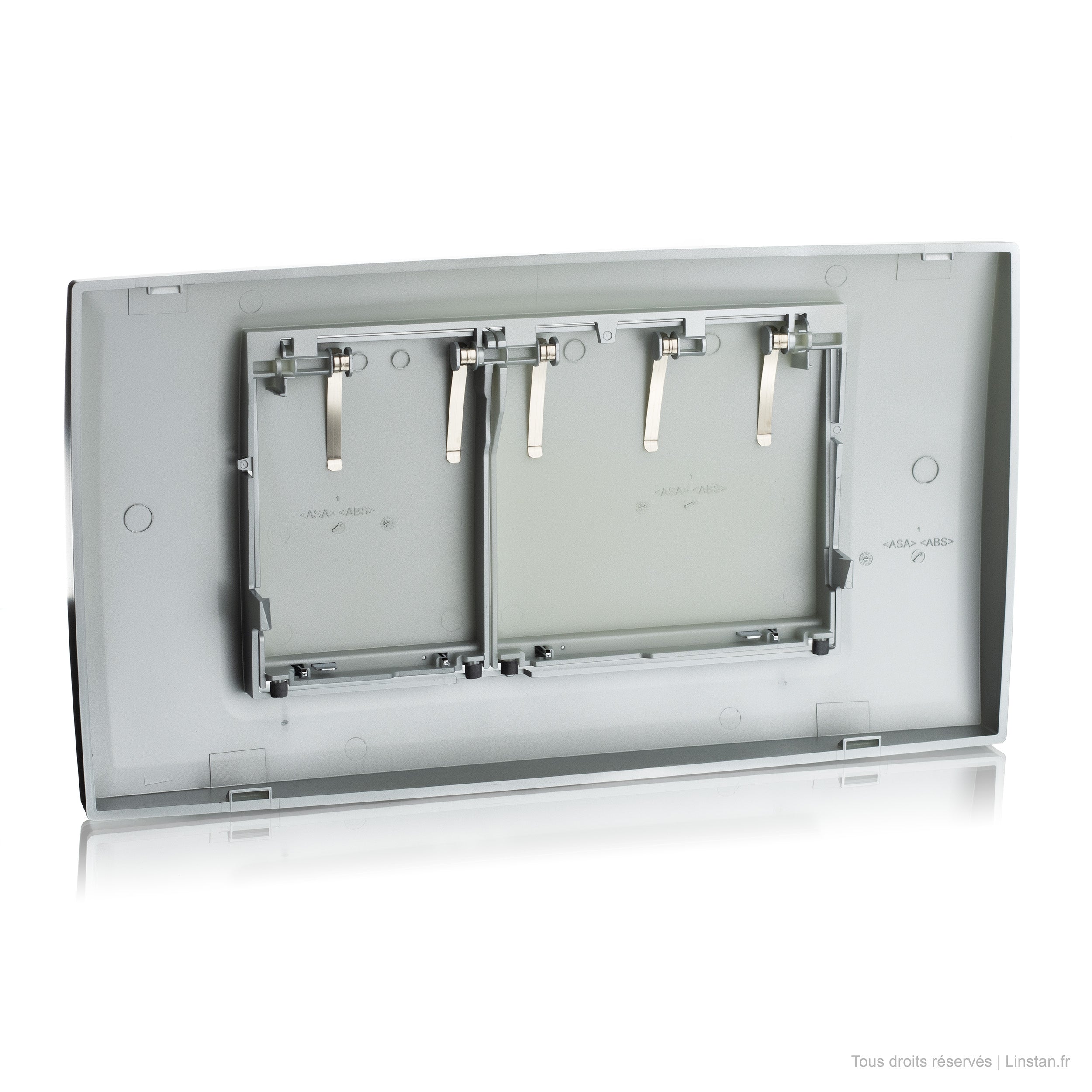 Geberit Twinline30 flush plate | Ref: 115.899.JQ.1 | Matt chrome finish